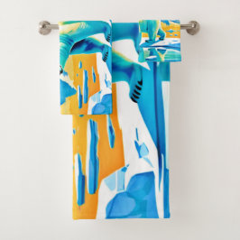 極地の威厳：北極地方 バスタオルセット