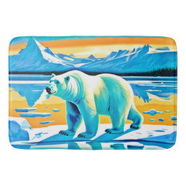 極地の威厳：北極地方 バスマット