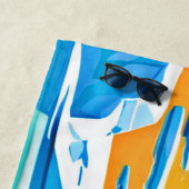 極地の威厳：北極地方 ビーチタオル (インサイチュ)