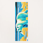 極地の威厳：北極地方 ヨガマット (正面)