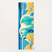 極地の威厳：北極地方 ヨガマット (裏面)