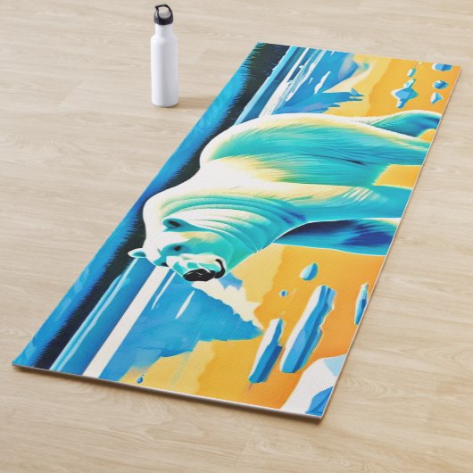 極地の威厳：北極地方 ヨガマット (インサイチュ)