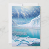 極地の風景 招待状 (正面)
