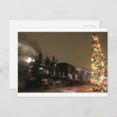 極地クリスマス表現 ポストカード (正面/裏面)