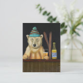 極地ビール ポストカード (スタンド正面)