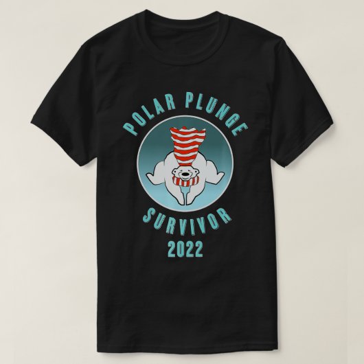 極地プランジ2022極地ベアプレミアム Tシャツ (デザイン正面)