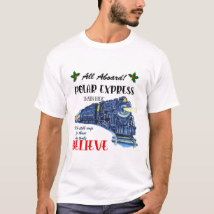 極地列車に乗っ表現てすべてのキ信じリスト Tシャツ