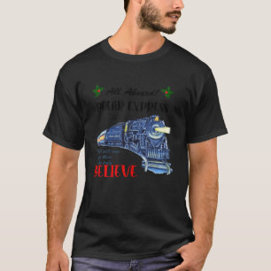 極地列車に乗っ表現てすべてのキ信じリスト Tシャツ