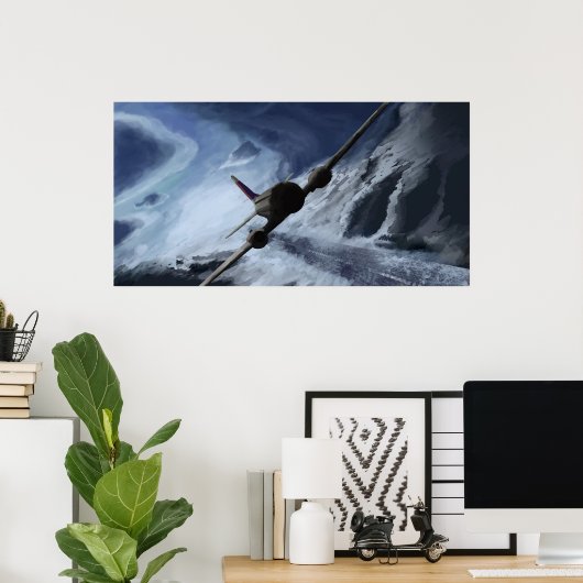 極地航空 ポスター (ホームオフィス)