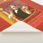 極地表現 |ホットチョコレートヴィンテージアート シェルパブランケット (3/4)