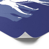 極地表現 | Polar Bearsレトロ図 ポスター (角)