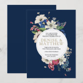 極夜の青に永遠のコレクション 招待状 (正面/裏面)