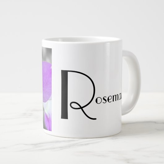 極大フォトパーソナライズされたコーヒーマグ ジャンボコーヒーマグカップ (正面右)