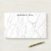 極大白大理石石名前をカスタムする ポストイット (デスク)