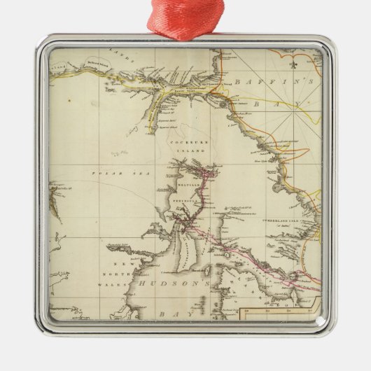 極寒地帯 メタルオーナメント (正面)