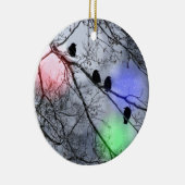 極寒烏 セラミックオーナメント (右)