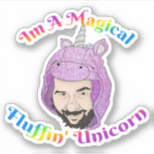 極小3" x 3"カットカスタムビニールシール シール (正面)