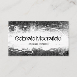 極度でグランジなマッサージのセラピー 名刺