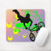 極度なサイクリング マウスパッド (マウス)