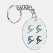 極度なスノーボード キーホルダー (正面左)