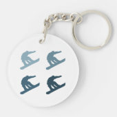 極度なスノーボード キーホルダー (裏面)