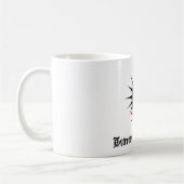 極度なパンクのロゴのマグ コーヒーマグカップ (左)