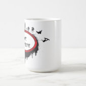 極度なマグでされる: ロゴ コーヒーマグカップ (中央)