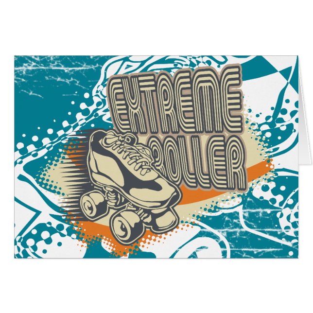 極度なローラーのTシャツおよびギフト (正面横)