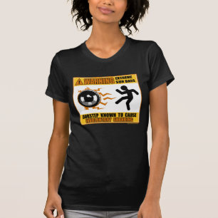 極度な低音を警告するDUBSTEP Tシャツ