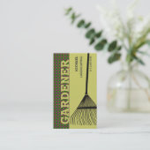 極度な園芸熊手 名刺 (スタンド正面)