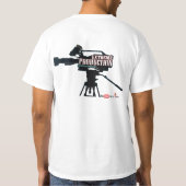 極度な生産のTシャツ#1 Tシャツ (裏面)