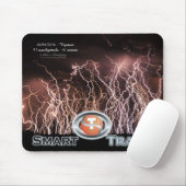 極度な稲妻ビジネスロゴ マウスパッド (マウス)
