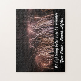 極度な稲妻 ジグソーパズル