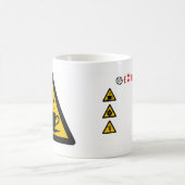 極度な茶マグ コーヒーマグカップ (中央)