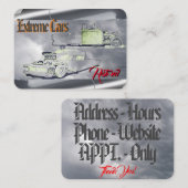 極度な車 名刺 (正面/裏面)