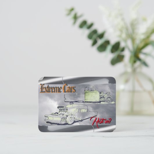 極度な車 名刺 (スタンド正面)