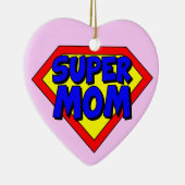 極度のお母さんのハート形のオーナメント セラミックオーナメント (右)
