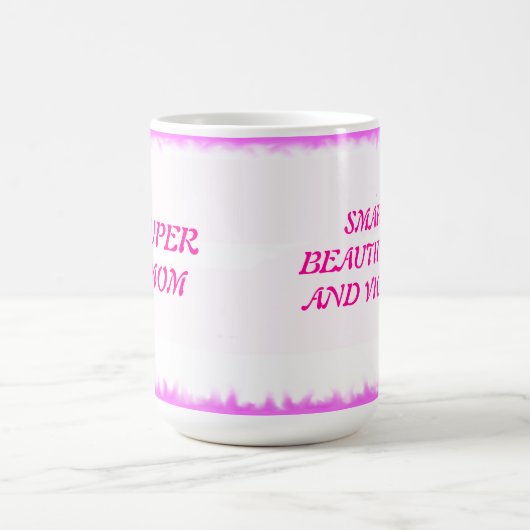 極度のお母さんのマグ コーヒーマグカップ (中央)