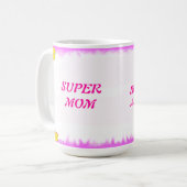 極度のお母さんのマグ コーヒーマグカップ (正面左)