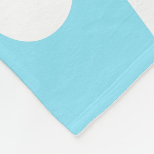 極度のかわいいかわいいのバニー フリースブランケット (角)