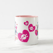 極度のかわいいのナース ツートーンマグカップ (中央)