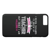 極度のかわいい先生 Case-Mate iPhoneケース (裏面(横))