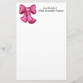 極度のかわいくガーリーな物の文房具 便箋 (正面)