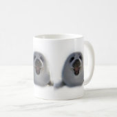 極度のかわいく熱狂するで愛らしい子どものアシカの子犬のコーヒー・マグ コーヒーマグカップ (正面右)