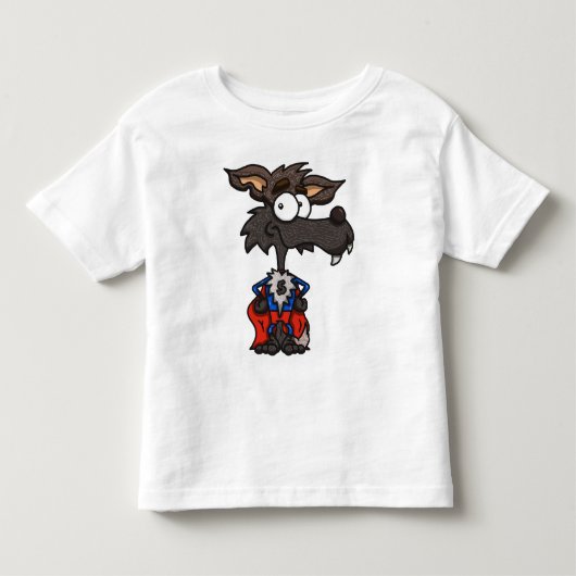 極度のオオカミの幼児のTシャツ トドラーTシャツ (正面)