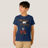極度のオオカミはTシャツをからかいます Tシャツ (正面フル)