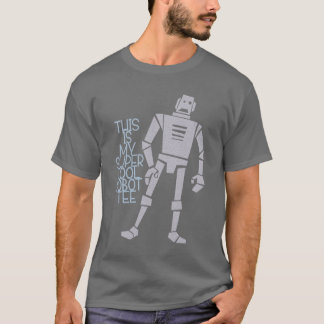 極度のクールなロボットティー Tシャツ