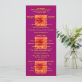 極度のクールな結婚式プログラム プログラム (スタンド正面)