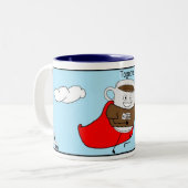 極度のコーヒー:  ともに、私達は何でもしてもいいです! ツートーンマグカップ (正面左)