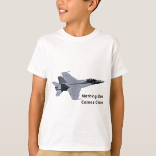 極度のスズメバチ米国海軍戦闘機F-18のTシャツ Tシャツ